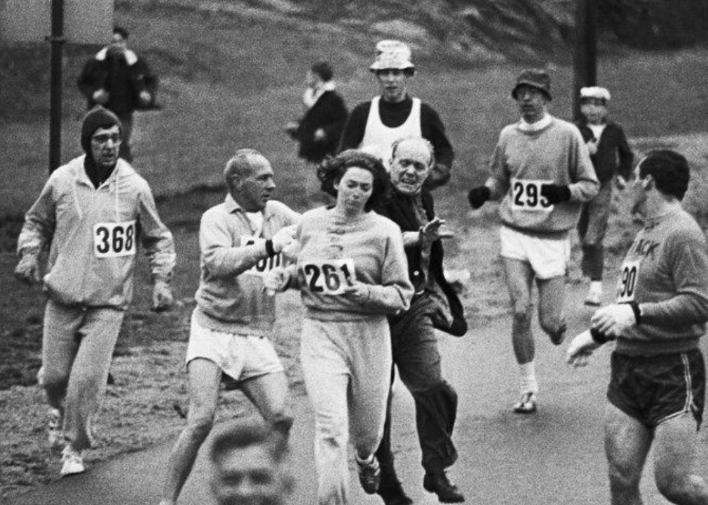 1967: First woman runs the Boston Marathon